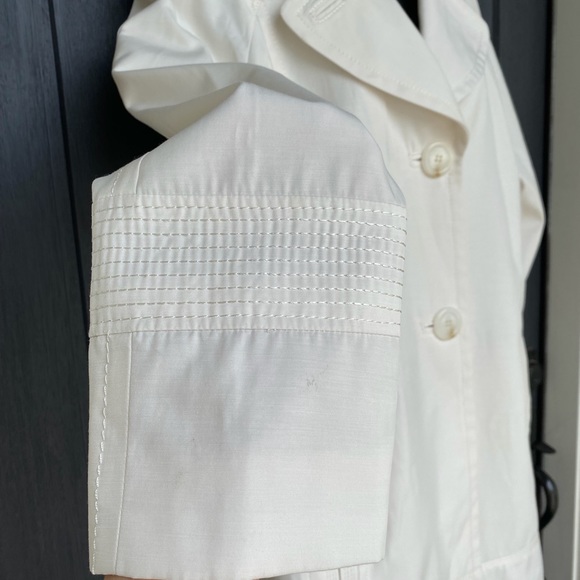 Donatella Ivory Pea Coat Style XL 🌿 D8 - Picture 2 of 15